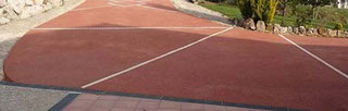 Béton coloré